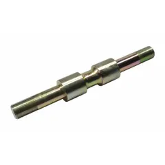 This hanger shaft is designed for use in conveyor systems to support and align shafting. It fits Dayton brand equipment, specifically model 3MB62. As a material handling replacement part, it ensures proper load distribution and alignment in industrial conveyor applications.