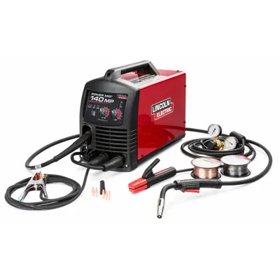 LINCOLN ELECTRIC Power MIG 140MP Multiprocess Welder - Lincoln Power MIG MP