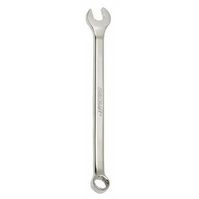 ABILITY ONE Combination Wrench: Alloy Steel, Chrome, 12 mm Head Size, 7 3/4 in Overall Lg - Metric 12-Point Combination Wrenches