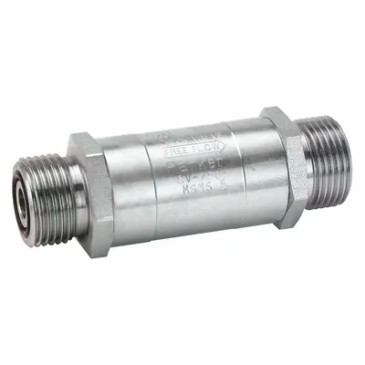 Parker Hydraulic Check Valve: 3,000 psi, 100 gpm, 1 7/16 in - High-Flow Check Valves