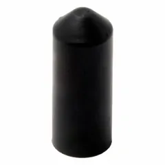 These heat shrink end caps seal and insulate cable ends, preventing moisture, dust, and corrosion. With a 3:1 shrink ratio, they fit over 0.39 in diameter before shrinking and shrink to a tight seal. Rated for -55°C to 110°C and UV resistant, suitable for outdoor or exposed wiring applications. Pack of 100.