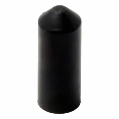 ELECTRIDUCT Heat Shrink End Caps: 100 Pk, 0.39 in I.D. Before Shrinking, 3:1, 1.34 in Lg