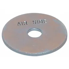 Stainless steel washer for use with NDP Series diaphragm pumps, compatible with model NDP-20BAS. Functions as a spacer or load distributor in mechanical assemblies.