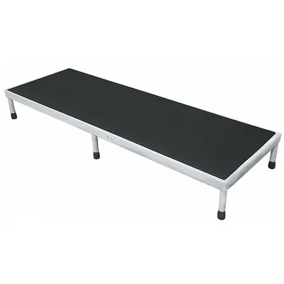 COTTERMAN Work Platform: 14 in Platform Ht - Max, 24 in Platform Wd, 96 in Platform Dp - Cushioned Adjustable-Height Single-Step Platforms