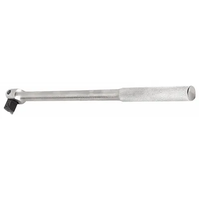PROTO Breaker Bar: 3/4 in Drive, 20 in Lg, Knurled Grip, Alloy Steel - Flex-Head Breaker Bars