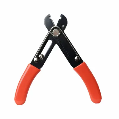 PALADIN Wire Stripper: Manual, 30 AWG to 10 AWG, 0.05 to 6 mm, 5 in Overall Lg - Multifunction Wire Strippers