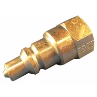 AEROQUIP Hydraulic Quick Connect Hose Coupling: 3/8 in Coupling Size, Steel, 7.57 lpm Max. Flow Rate (MPN FD35-1008-06-06)