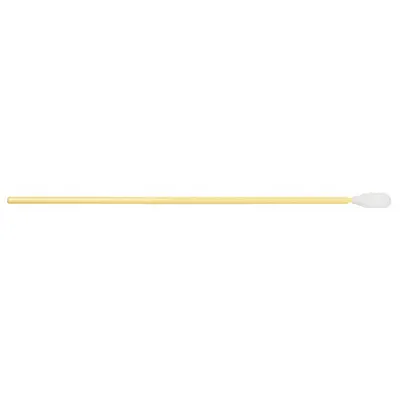 BERKSHIRE Swab: Polyester, 6 3/8 in Overall Lg, 21/32 in Tip Lg, 5 3/4 in Handle Lg - Cleanroom Swabs & Applicators
