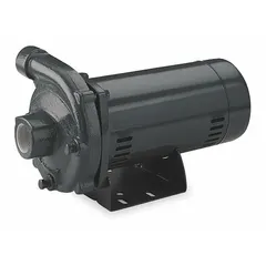This straight centrifugal pump is suited for water circulation, irrigation, and fluid transfer in commercial or agricultural systems. It features a TEFC motor enclosure, operates on 208-230/460V AC, and delivers a maximum head of 142 ft. The pump has a 2-inch intake and a 1 1/2-inch discharge.