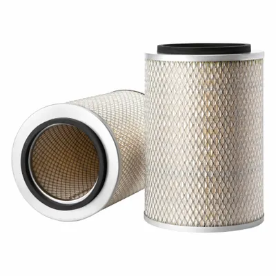 FLEETGUARD Air Filter: Round-Oval, Round, Axial Seal, 9 1/8 in Outside Dia - Round/Oval Engine Air Filters