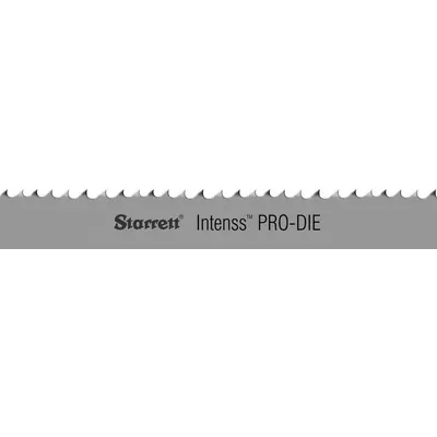 STARRETT Band Saw Blade: High Speed Steel, Intenss(TM) PRO-DIE, 16 ft 7 in - General Purpose Metal Cutting Blades