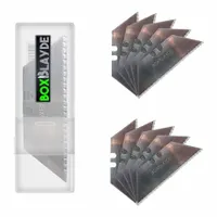 BOXBLAYDE Replacement Blades: Steel, Repl Blades, 393MH4, 2 7/16 in Blade Lg, Serrated, 10 PK (MPN BBSER10PK)