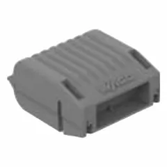 Water-resistant gelbox with IP X8 rating, suitable for submersion applications. Compatible with WAGO Series 221 connectors. Not rated for direct burial. Maximum voltage 2.5 kV.