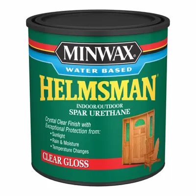 MINWAX Finish: Varnish, Exterior/Interior, Oil, 32 fl oz Container Size, Wood - Wood Sealers & Finishes