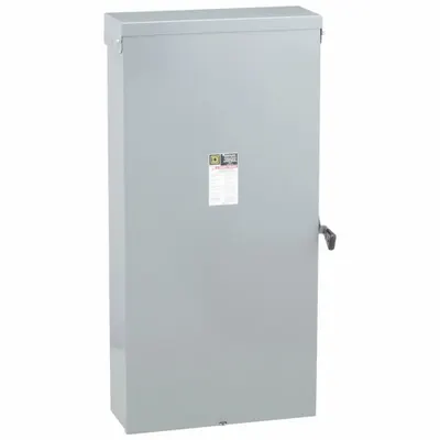 SQUARE D Safety Switch: Fusible, 600 A, Three Phase, 240V AC, Galvanized Steel - Fusible Safety Switches