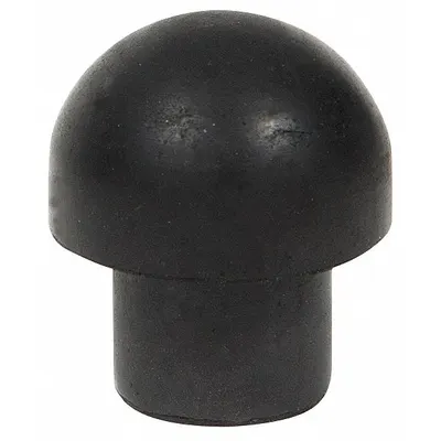 OEM Bumper Door Stop: Door - Mounted, 9/16 in Wd, 9/16 in Overall Ht - Standard Door Stops
