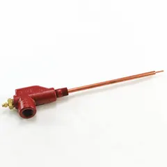 Cast iron tank fitting for air separators in hydronic heating and cooling systems. Compatible with manufacturer model number ATF-16. Used to replace worn or damaged fittings to maintain system efficiency.
