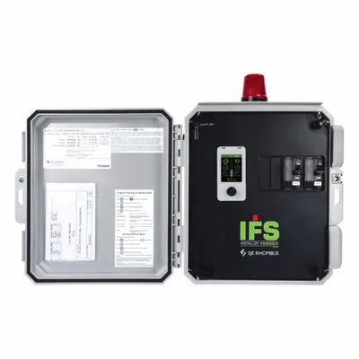 SJE-RHOMBUS Control Panel: Duplex, Single Phase, 120/208/240V AC, 7 to 15 A, 3 Switches Included - Multi-Purpose Pump Control Panels
