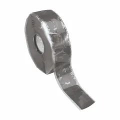 This self-fusing silicone rubber tape bonds to itself without adhesive, forming a protective layer for masking, sealing, and surface protection during high-temperature processes such as plating, anodizing, and powder coating. It withstands elevated temperatures typical in industrial finishing applications.