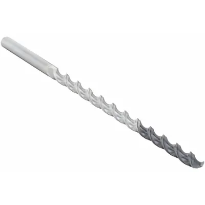 OSG Extra Long Drill Bit: 8.5 mm, 265 mm Overall Lg, 120° X-Thinning Point - Chip-Clearing Cobalt Extended-Length Drill Bits