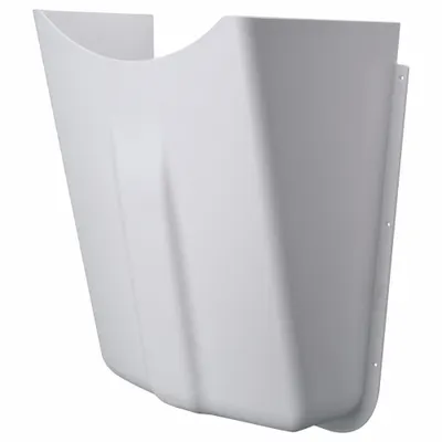 ZURN Lavatory Enclosure: Plastic, White - Trap & Pipe Coverings