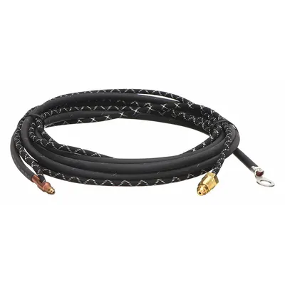 MILLER ELECTRIC Power Cable: 12 1/2 ft, 2-Piece, Braided Rubber - TIG Power Cables