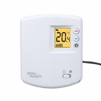 EMERSON Line Voltage Thermostat: Heat Only, Heat-Off, 45° to 90°F, Slide Switch, 120V AC, 1H (MPN 01E65 144)