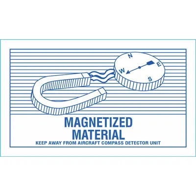 OEM DOT Handling Label: Magnetized Material