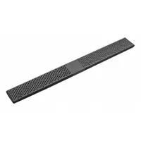 Flat Rasp: Rectangular, 11_6.5 Teeth per Inch, Single Edge Cut, 14 in File Lg, 1 1/2 in File Wd (MPN 10Z667)