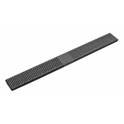 WESTWARD Flat Rasp: Rectangular, 11_6.5 Teeth per Inch, Single Edge Cut, 14 in File Lg - 4-in-1 Wood Rasps