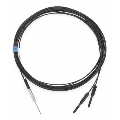 OMRON Fiber Optic Cable: Diffuse, 1/32 in dia Cylinder Pin - Fiber-Optic Sensor Cables
