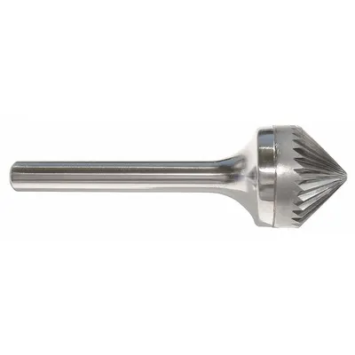 OEM Carbide Bur: 90° Cone - Single-Cut 90-Degree Cone Burs