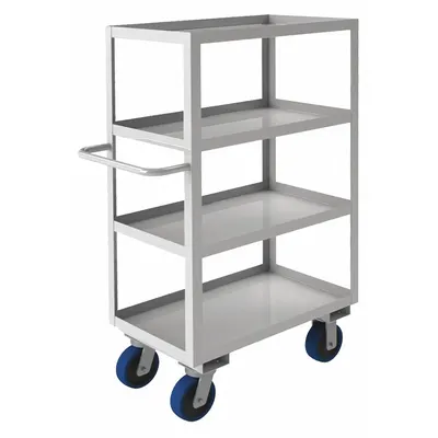 DURHAM MFG Utility Cart: 1,200 lb, 30 in L x 18 in W Shelf - Corrosion-Resistant Utility Carts