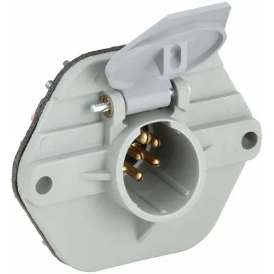 VELVAC Socket: 7-Way, No. 8 Ring Terminals - Fleet and Vehicle Maintenance