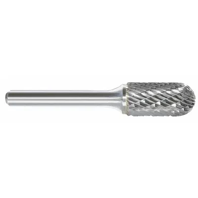 OEM Carbide Bur: Ball-Nosed Cylinder - Double-Cut Ball-Nosed Cylinder Burs
