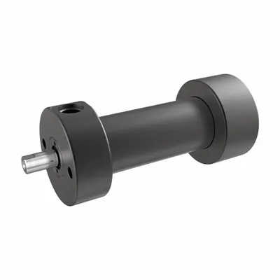 JERGENS Hydraulic Cylinder: Double Acting, 3,000 lbf Clamping Force, 3 in Clamping Stroke - Cartridge Mount Swing Clamp Cylinders
