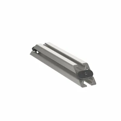 80/20 45° Support: 45° Support, 25 Series, 160 mm x 25 mm x 25 mm, For 6 1/2 mm Slot Wd - 45° Corner Supports