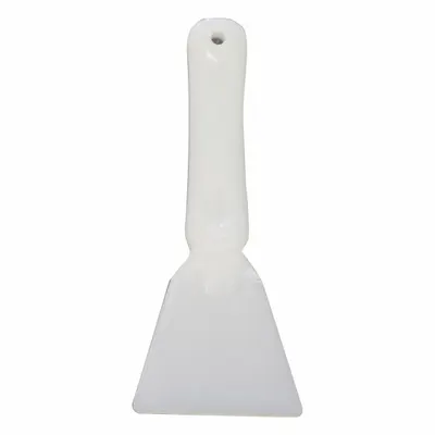 OEM Scraper: Scraper, Non-Sterile, HDPE, 7 1/2 in Overall Lg, White - Lab Scrapers