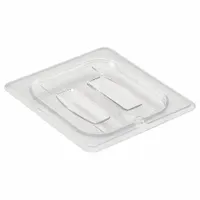 CAMBRO Food Pan Lid: Sixth Size, NSF Certified, 6 15/16 in Overall Lg, 6 3/8 in Overall Wd (MPN CA60CWCH135)