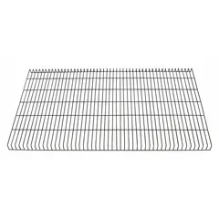 This protective grill is a replacement accessory for stackers, designed to shield components during operation. It is compatible with multiple stacker models including 4VMD9, 4VME1, 4VME3, 4VME4, 4VME5, 4VME7, 4VME8, and 4VMF1.