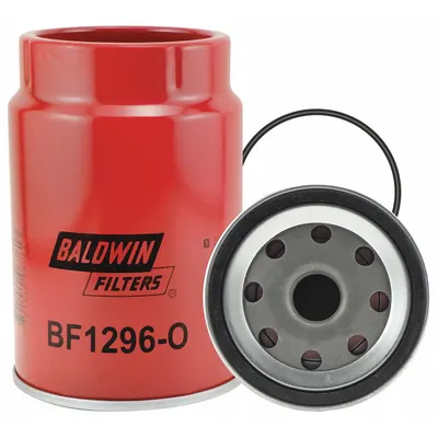 BALDWIN FILTERS Fuel Filter: Spin-On, 4 1/4 in Outside Dia, 1"-14 Thread Size, Paper - Spin-On Fuel Filters