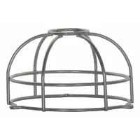 This stainless steel dome guard from FEDERAL SIGNAL is designed for indoor surface-mount use with compatible alarms and wall fixtures. It provides physical protection for equipment in industrial or commercial settings. The guard is waterproof and features a silver finish. Overall depth is 4 1/2 inches, overall length is 2 5/8 inches