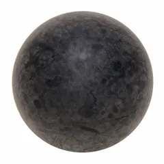 Check ball for use in diaphragm pumps and other fluid handling systems to prevent backflow. Made from Santoprene, offering flexibility and chemical resistance. Suitable for applications requiring a one-way flow check, such as water treatment, chemical processing, and irrigation equipment.