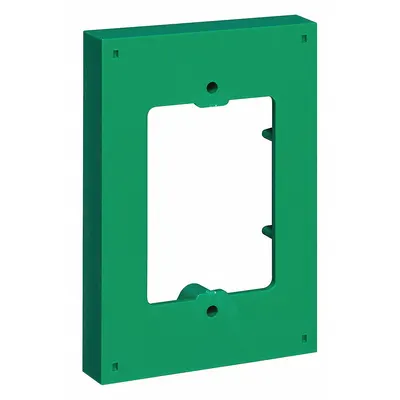 SAFETY TECHNOLOGY INTERNATIONAL Spacer: Polycarbonate, 5/8 in Overall Dp - Spacers for Alarm & Wall Fixture Covers