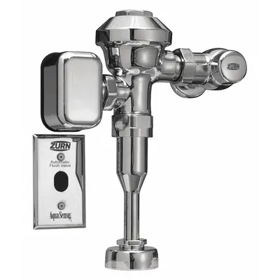 ZURN Automatic Flush Valve: Aquaflush, 1 gpf Gallons per Flush, Electric, 11 1/2 in Rough-In - Urinal Automatic Flush Valves