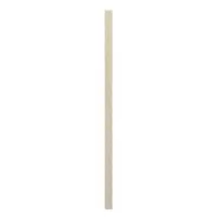 ASI GLOBAL Partition Column: Plastic Polymer, Pebble, Cream, 82 in Ht, 3 in Wd, 1 in Thick (MPN 40-90870353-9235)