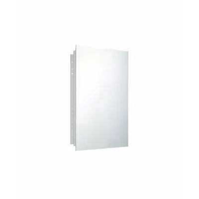 KETCHAM Mirrored Medicine Cabinet: Rectangular, Glass, 22 in Overall Ht, 16 in Overall Wd - Mirrored Medicine Cabinets