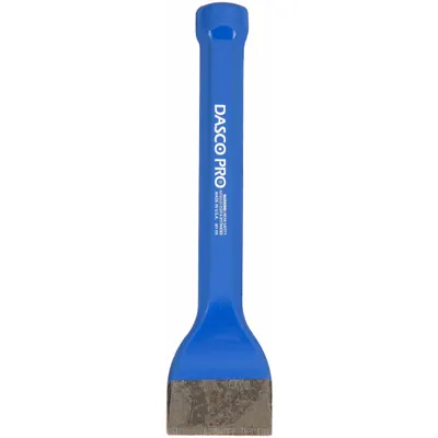 DASCO PRO Mason Chisel: 1 1/4 in Blade Wd, 7 1/2 in Overall Lg - Mason's Chisels