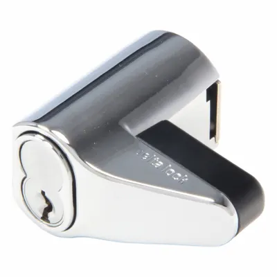 DELTA LOCK Plunger Ratchet Lock: 2 in Lg, 2 1/2 in Wd - Locks for Sliding Doors