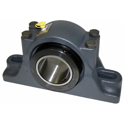 SEALMASTER Pillow Block Bearing: 2 7/16 in Bore, 2 Holes, 2 3/4 in Shaft Ht - Fixed Split-House Pillow Block Tapered Roller Bearings